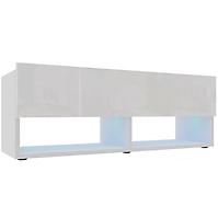Tv Tisch Izumi 105 WH weiß matte/glanz