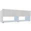 Tv Tisch Izumi 105 WH weiß matte/glanz