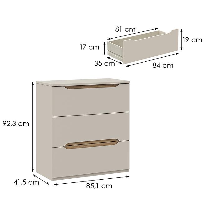 Kommode Feletis EDWK212-M902
