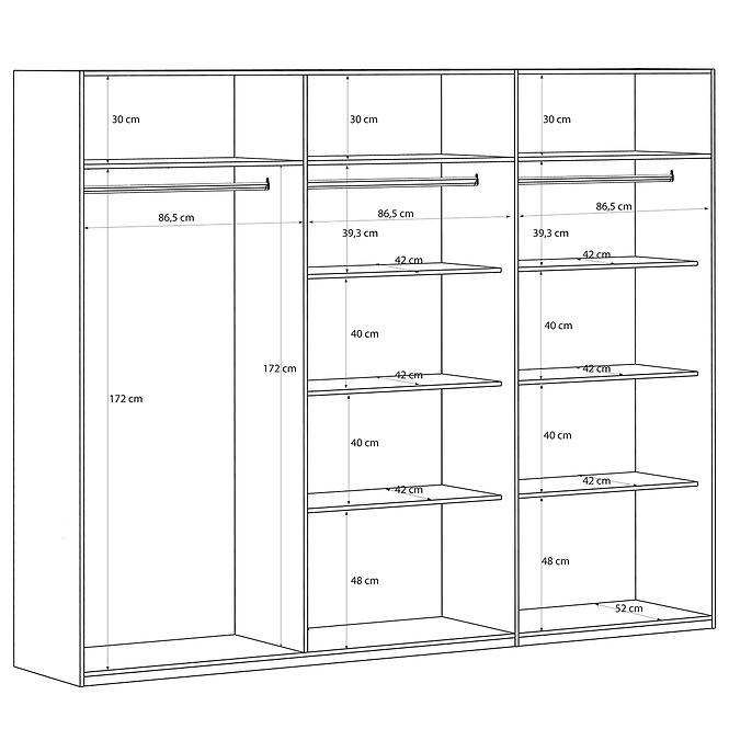 Schrank Feletis EDWS963-M902