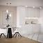 Küchenzeile Luxeo 250 Weiß/Dünner Rahmen White Set 1