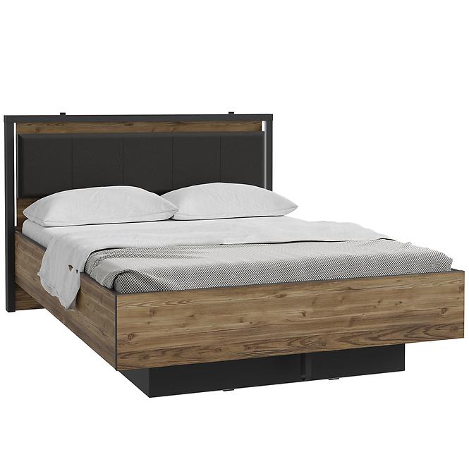 Bett Haruki HYTL1142B alpenfichte/schwarz