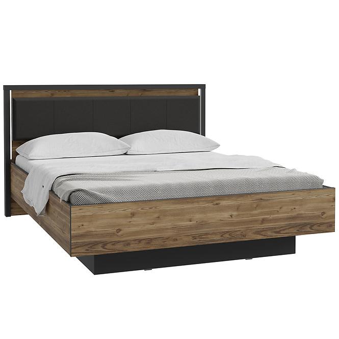 Bett Haruki HYTL1162B alpenfichte/schwarz