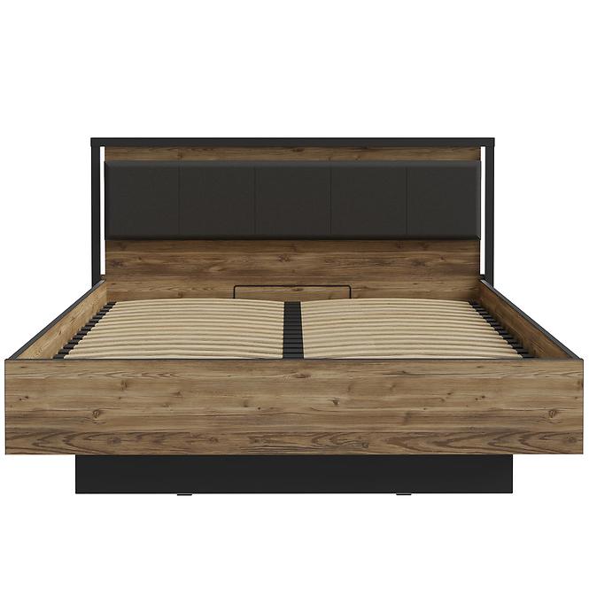 Bett Haruki HYTL1162B alpenfichte/schwarz