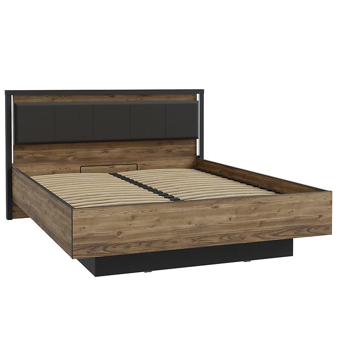 Bett Haruki HYTL1162B alpenfichte/schwarz