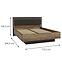 Bett Haruki HYTL1162B alpenfichte/schwarz,7