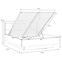 Bett Haruki HYTL1162B alpenfichte/schwarz,9