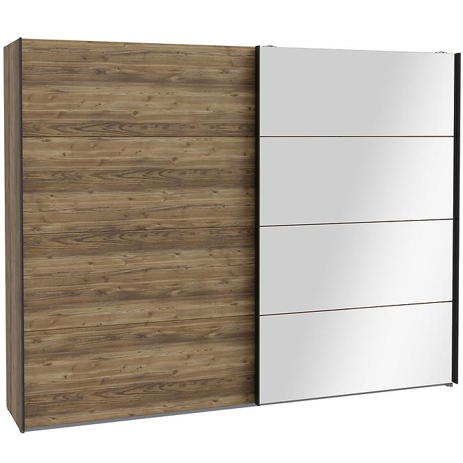 Schrank Haruki HYTS12411 alpenfichte/schwarz