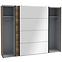 Schrank Haruki HYTS12411 alpenfichte/schwarz,5