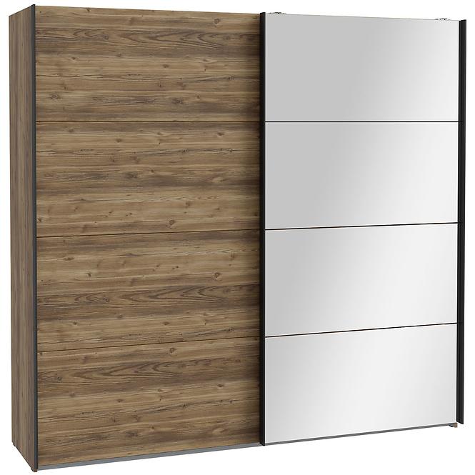 Schrank Haruki HYTS92411 alpenfichte/schwarz