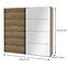 Schrank Haruki HYTS92411 alpenfichte/schwarz,6