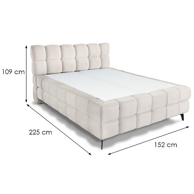 Bett Astoria I 140 Vinci 21 creme