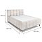 Bett Astoria I 140 Vinci 21 creme,3