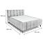 Bett Astoria I 140 Vinci 07 grau,3