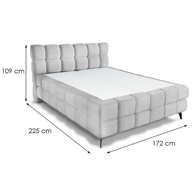 Bett Astoria I 160 Vinci 07 grau