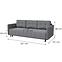Sofa Dello Pop 2 grau,4