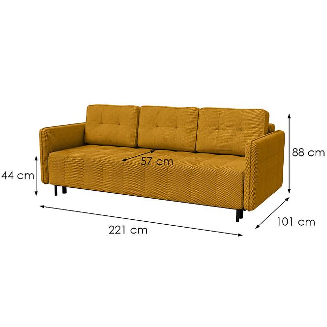 Sofa Dello Pop 7 hellbraun