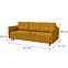 Sofa Dello Pop 7 hellbraun,4