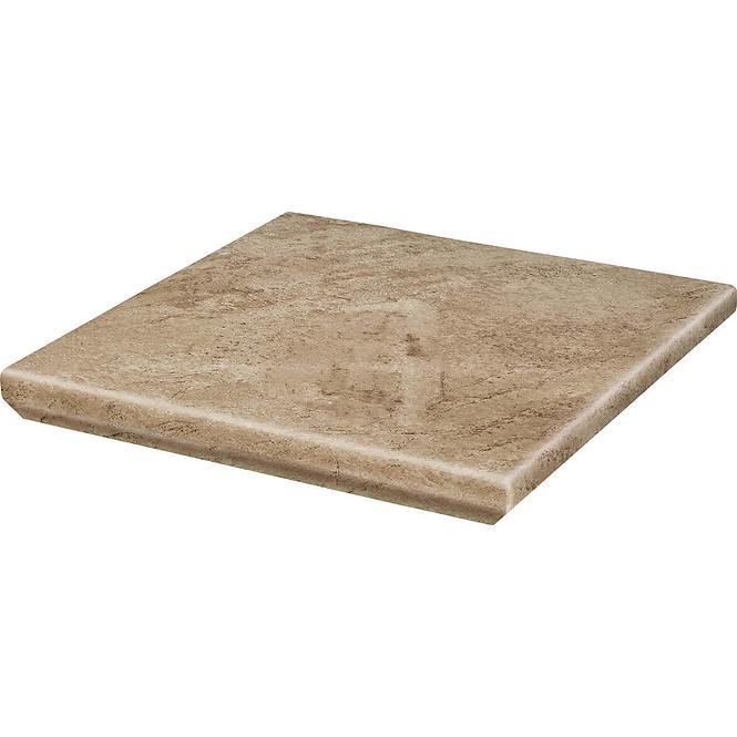 Eckstufenfliese Kapinos Mattone Pietra Beige 33/33,2