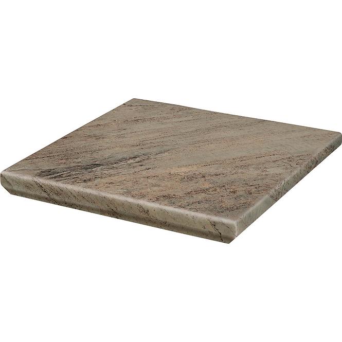 Eckstufenfliese Kapinos Mattone Pietra Ochra 33/33