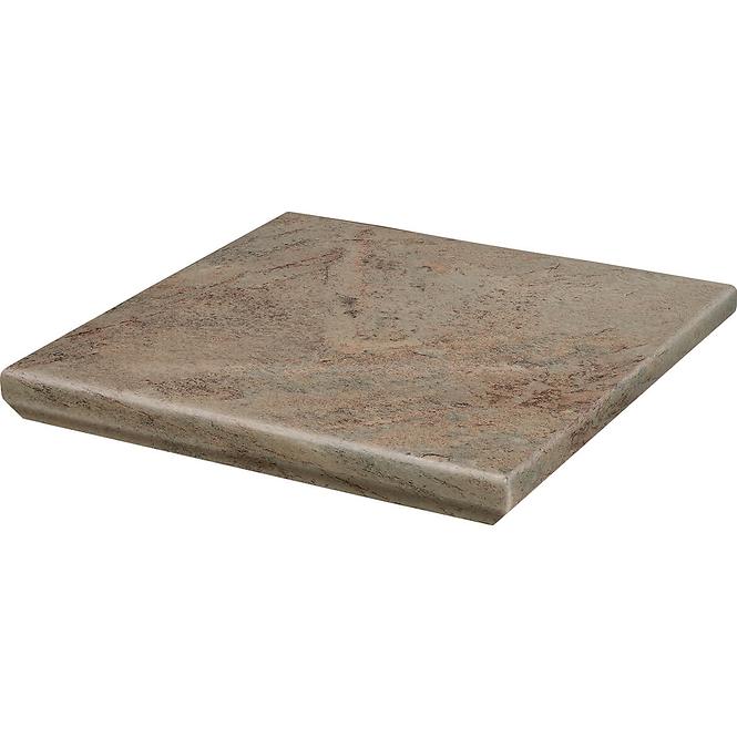 Eckstufenfliese Kapinos Mattone Pietra Ochra 33/33,2