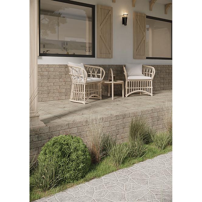 Stufenfliese Prosta Mattone Pietra Beige 30/30,6