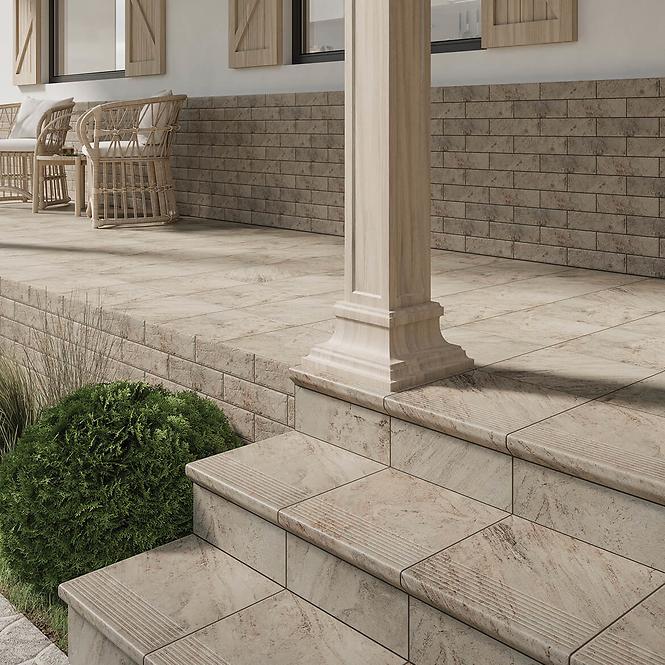 Fassade Fliese Mattone Pietra Ochra 24,5/6,6,5