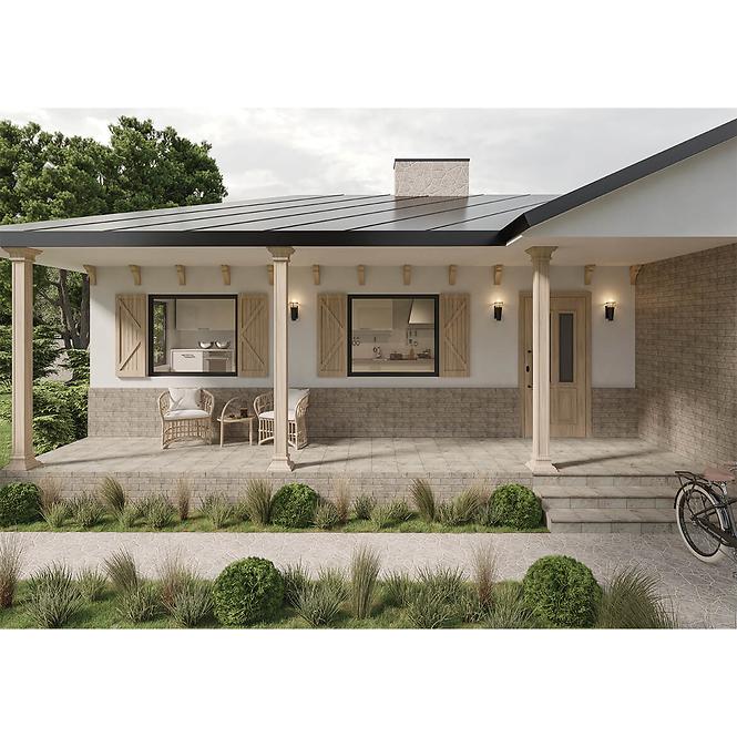 Fassade Fliese Mattone Pietra Ochra 24,5/6,6,7