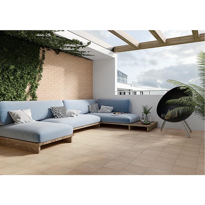 Fassade Fliese Mattone Sabbia Beige 24,5/6,6,5