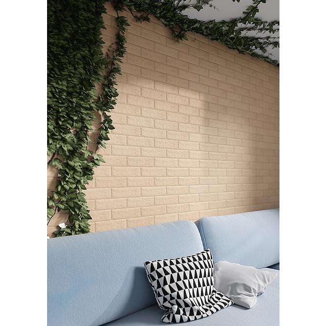 Fassade Fliese Mattone Sabbia Beige 24,5/6,6,6