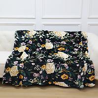 Decke Rose 170x220 cm Dunkelblau