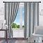Vorhang mit Kräuselband ARECA SF260425 135x250 Grau,2
