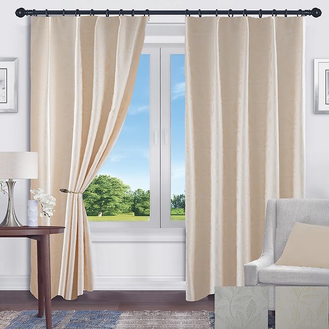 Vorhang mit Kräuselband GALONI SF260212 135x180 Beige