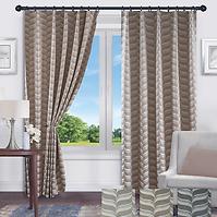 Vorhang mit Kräuselband MINERIA HM24392 135x250 Beige