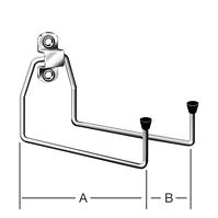 Haken uni 120x55 nerez 1.4301