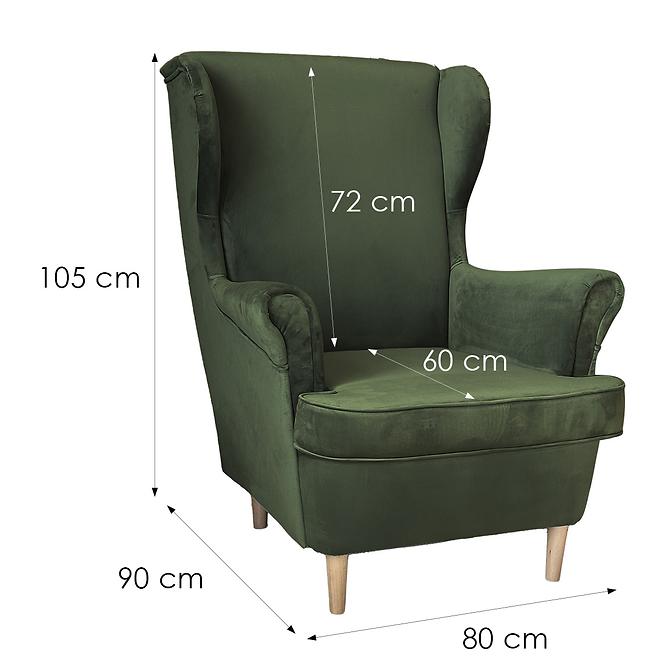 Sessel Kingston Royal 51 00/1 Oliv