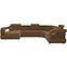 Ecksofa Douglas C L Morena 7 Braun,2