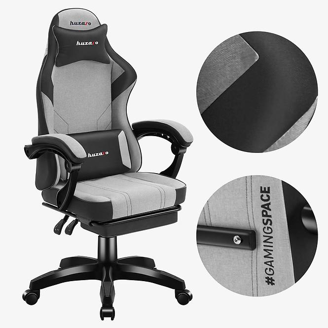 Spielerstuhl Huzaro Force 3.7 GREY