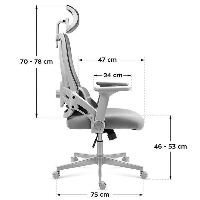 Spielerstuhl Huzaro Combat 2.7 GREY