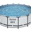 Pool mit Konstruktion 4,88x1,22m 5612z,2