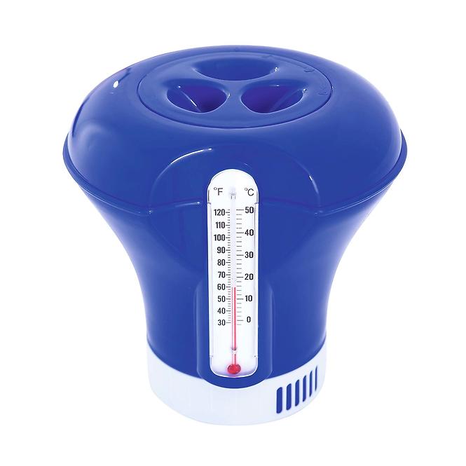 Schwimmer Für Chlortabletten Mit Thermometer 18,5cm 58209