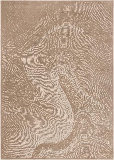 Teppich FD Sensi Branco 1,33/1,9 Dunkelbeige