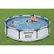 Pool mit Konstruktion 3,05 x 0,76m 56406,5