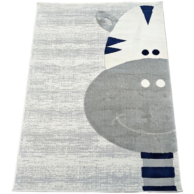 Teppich Quincey 0,8/1,5 A2714a Ojf dunkelblau/creme