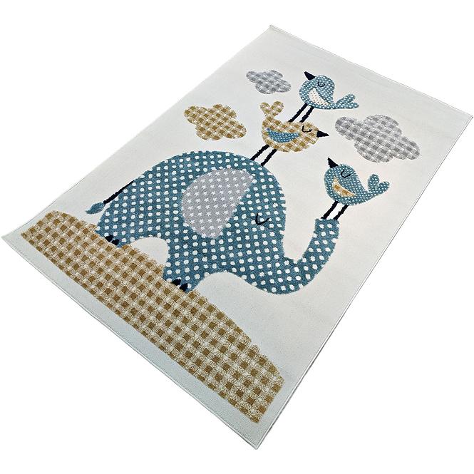 Teppich Quincey 0,8/1,5 A2716b Ojf türkis/creme,2