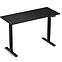 Schreibtisch LV1713 Control Lite 140 schwarz/schwarz