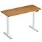 Schreibtisch LV1718 Control Lite 140 weiß/holz