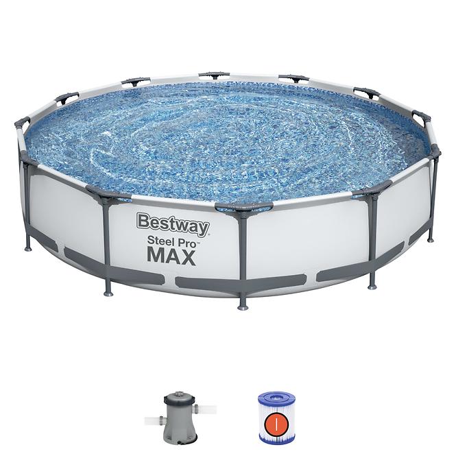 Pool mit Konstruktion + Filter 3.05 x 0.76m 56408