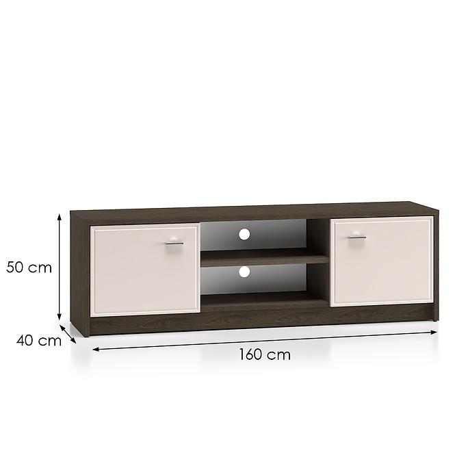 Tv Tisch Avante 06 eiche Windmill Dark/cashmere