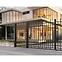 Metallzaun Brema 117,5x200 RAL9005 W6161,3